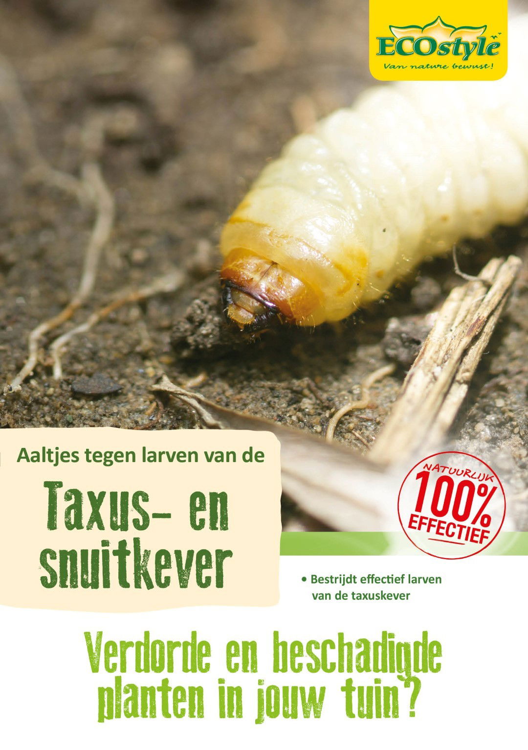 Ecostyle natuurlijke vijanden Aaltjes tegen taxus/snuitkever 10m2 - 