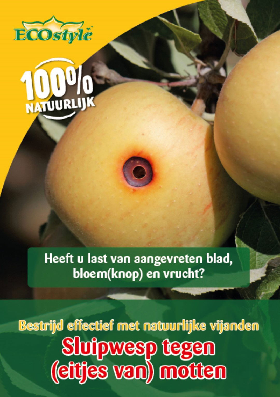 Ecostyle natuurlijke vijanden Sluipwesp tegen eitjes van motten - 
