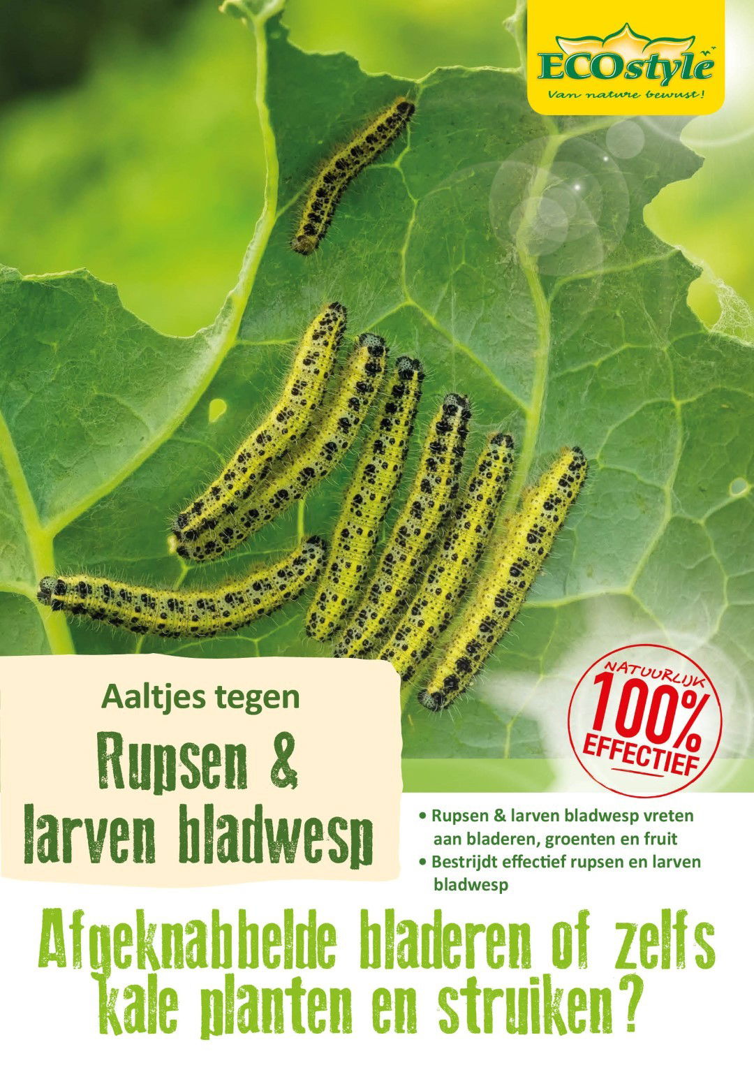 Ecostyle natuurlijke vijanden Aaltjes tegen larven bladwesp 60m2 - 
