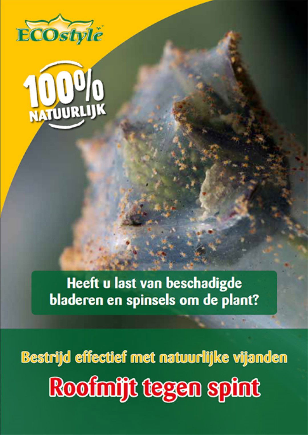 Ecostyle natuurlijke vijanden Roofmijt tegen spint - 