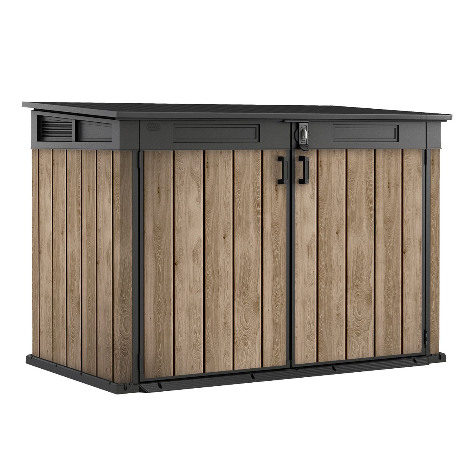 Keter Opbergkast Signature Ashwood - Kunststof - Grijs - 2020l