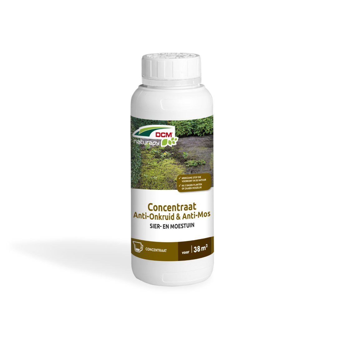 Dcm 12 stuks! Anti-Onkruid & Anti-Mos Sier- & Moestuin Concentraat 0,5L - 