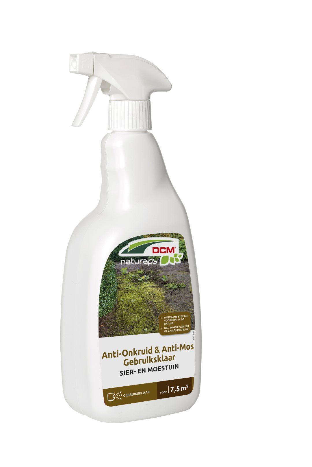 Dcm 12 stuks! Anti-Onkruid & Anti-Mos Sier- & Moestuin Gebruiksklaar 0,75L - 