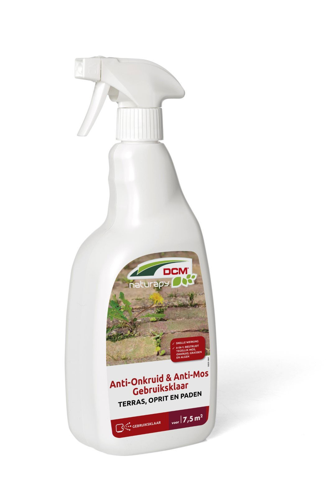 Dcm 12 stuks! Anti-Onkruid & Anti-Mos Terras, Oprit en Paden Gebruiksklaar 0,75L - 