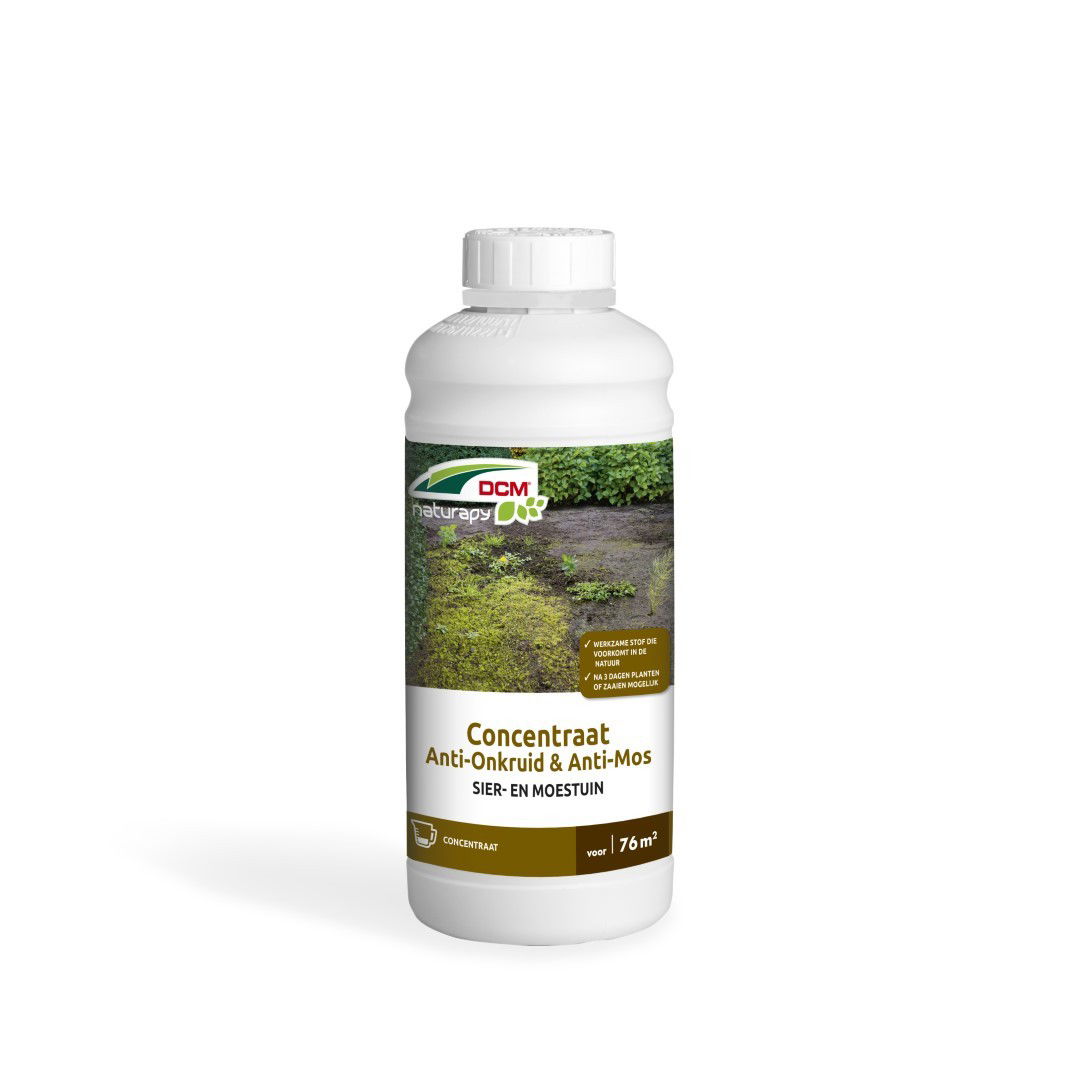Dcm 12 stuks! Anti-Onkruid & Anti-Mos Sier- & Moestuin Concentraat 1 L - 