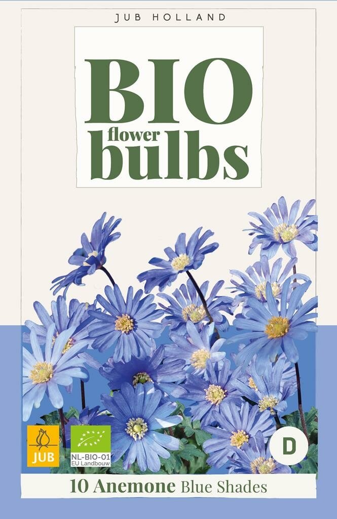 Bio anemoon blanda blue shades 10 bollen