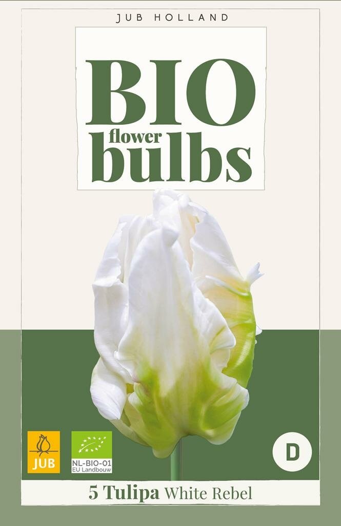 Bio Tulp white rebel 5 bollen