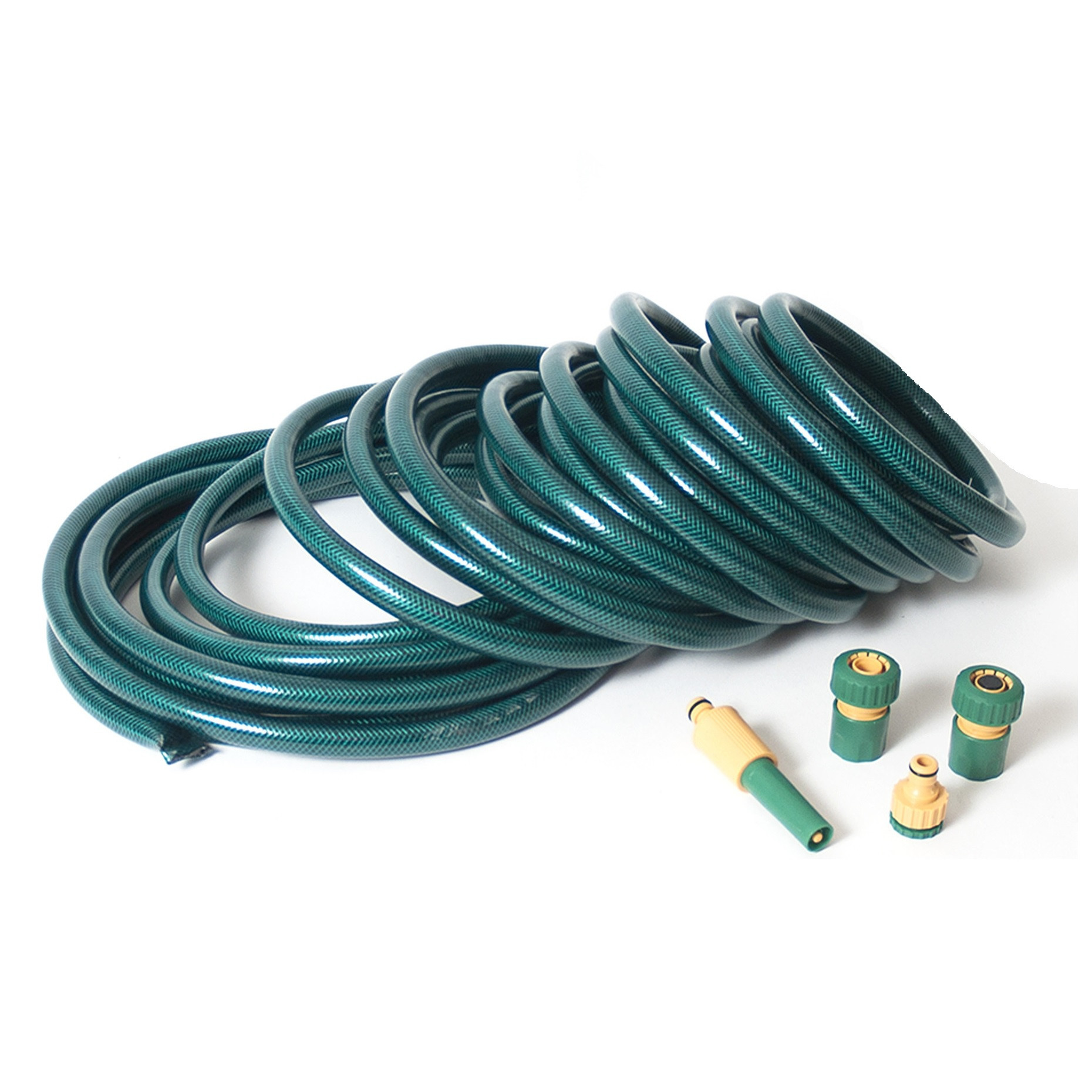 Gerimport Tuinslang set - met koppelingen en verstelbare spuit - 20 meter - tuinbewatering -