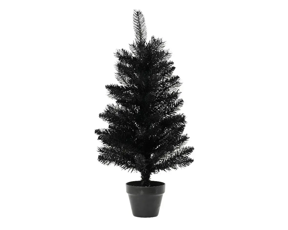 Everlands Berlin mini boom d28h45cm zwart