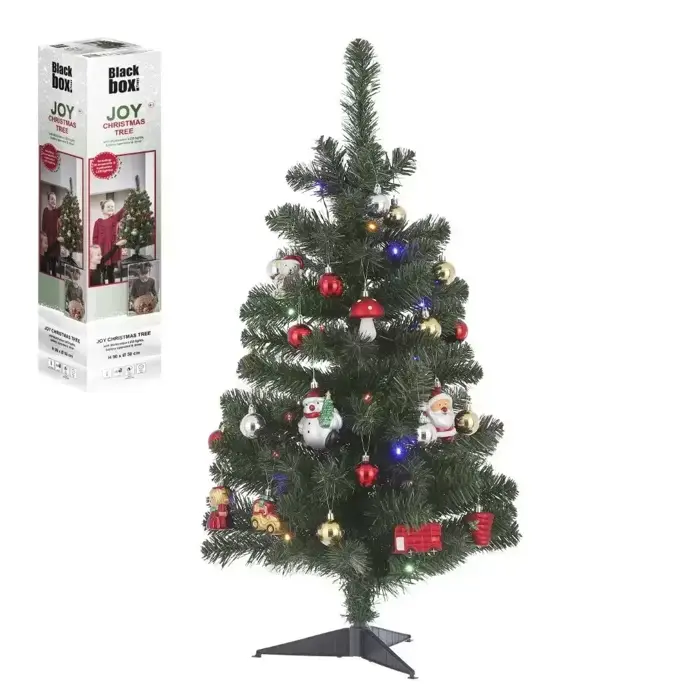 Black Box Trees Kunstkerstboom Joy 30 cm 26 Ornamenten 30 lampjes 