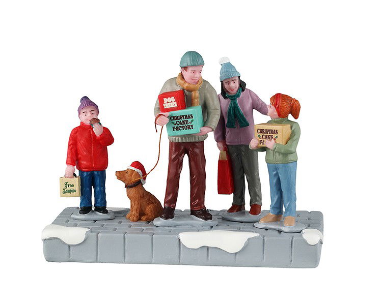 Lemax Kerstdorpminiatuur Cake Shopping 12x7x10 cm - 