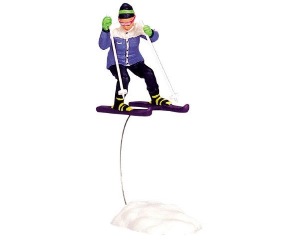 Lemax Skiing girl - 