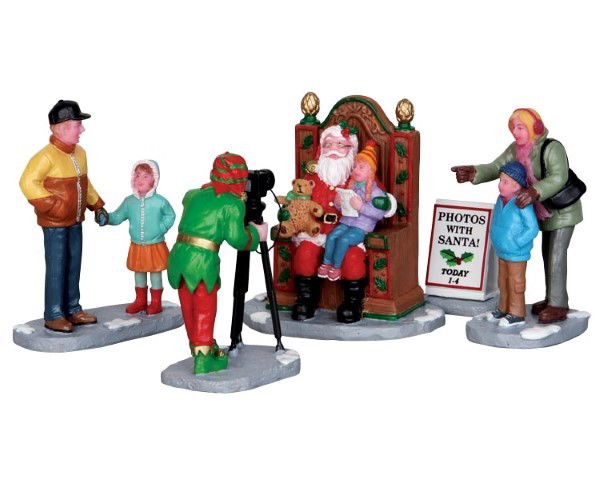 Lemax Photos with santa - 