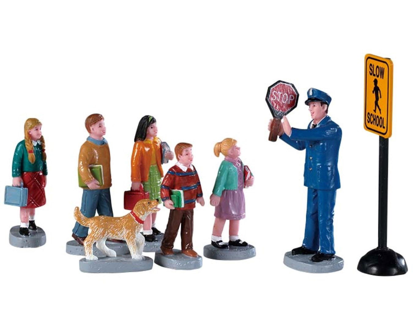 Lemax The crossing guard set of 8 - 