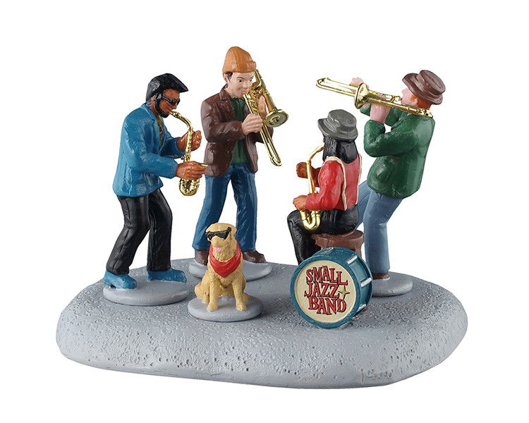 Lemax Kerstdorpminiatuur Small Jazz Band 11x12x10 cm - 
