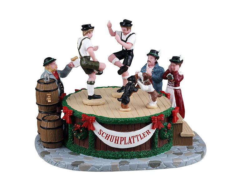 Lemax Kerstdorpminiatuur Leapin' Lederhosen 13x15x12 cm - 
