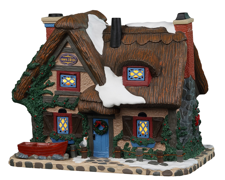 Lemax English Seaside Cottage B/O Led Kerst - 