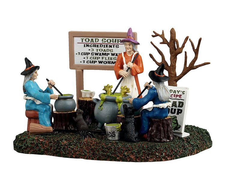 Lemax Halloweenminiatuur The Cooking Coven 11x12x10 cm - 