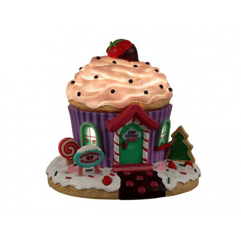 Lemax Strawberry Bungalow 14x16x16 cm Kersthuisje - 