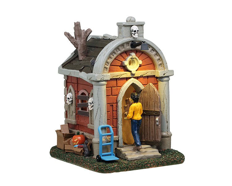 Lemax Halloweenminiatuur Crypt Move In 13x14x17 cm - 