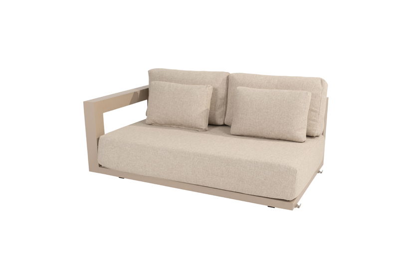 4so Metropolitan 2.5-zits bank armleuning rechts latte - 