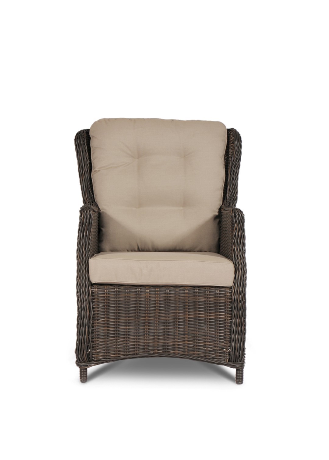 Own Pianoro Armstoel met Gasveer High Kobo Half Rond Wicker - 