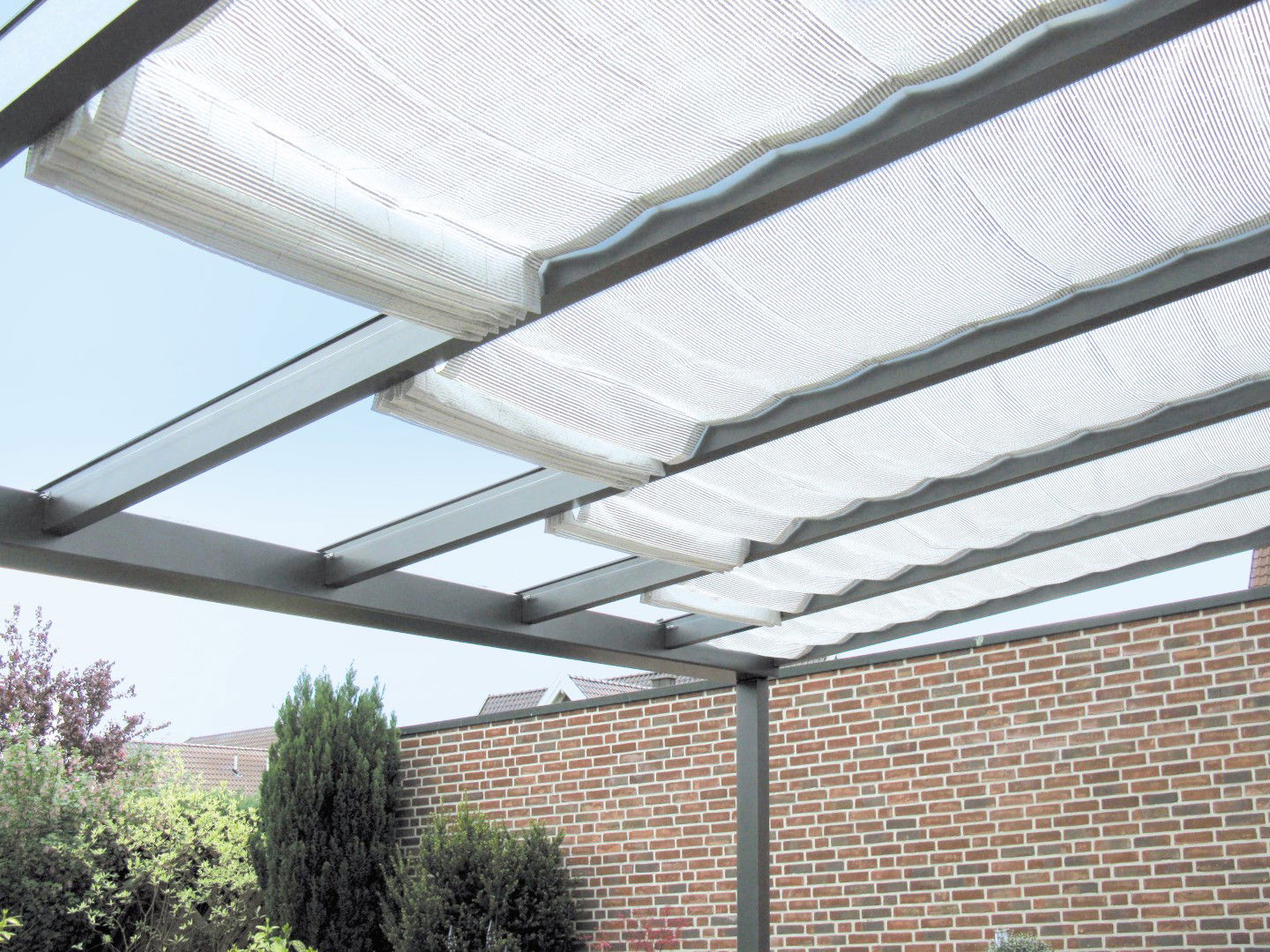 Outdoor queen Zonnedoek 500-549 cm parelmoer Queen Line - 