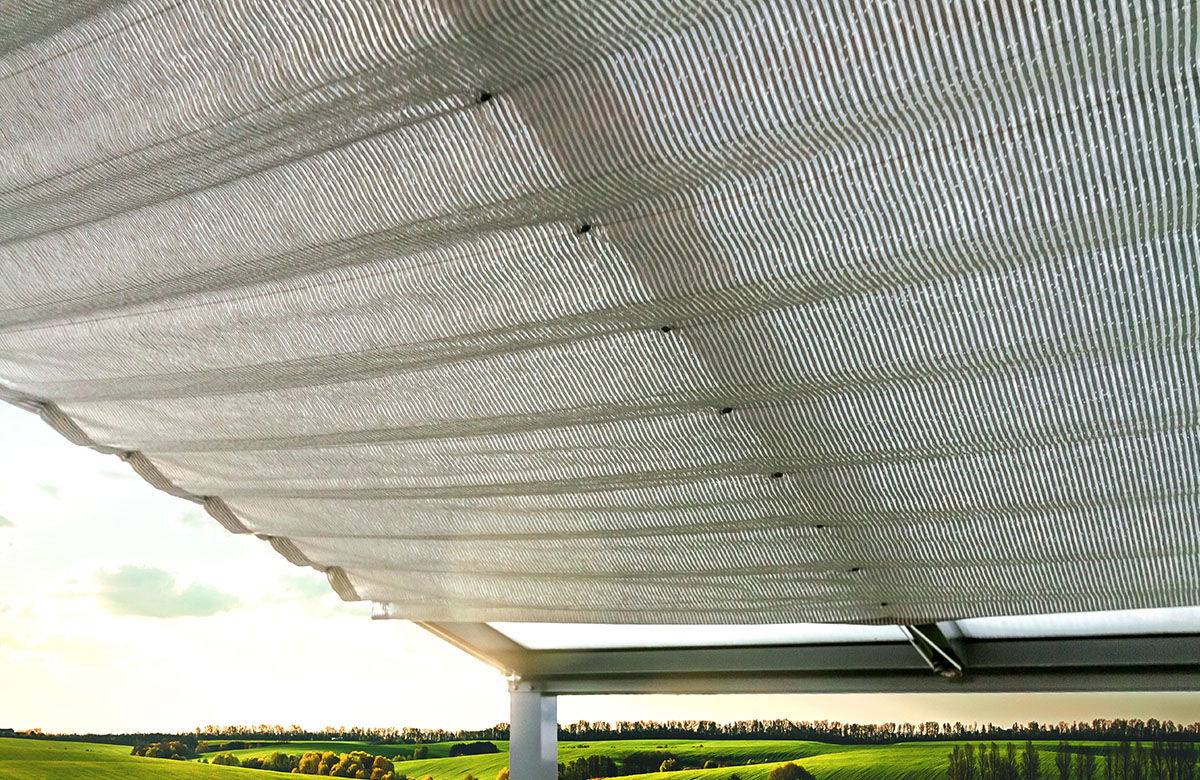 Outdoor queen Zonnedoek 350x300 cm parelmoer Prince Line - 