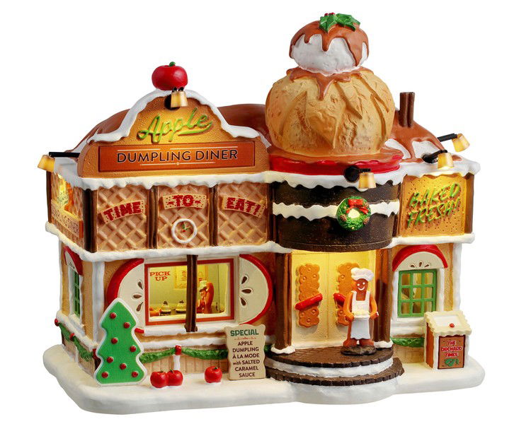 Lemax Kerstdorpminiatuur Apple Dumpling Diner 18x26x27 cm - 