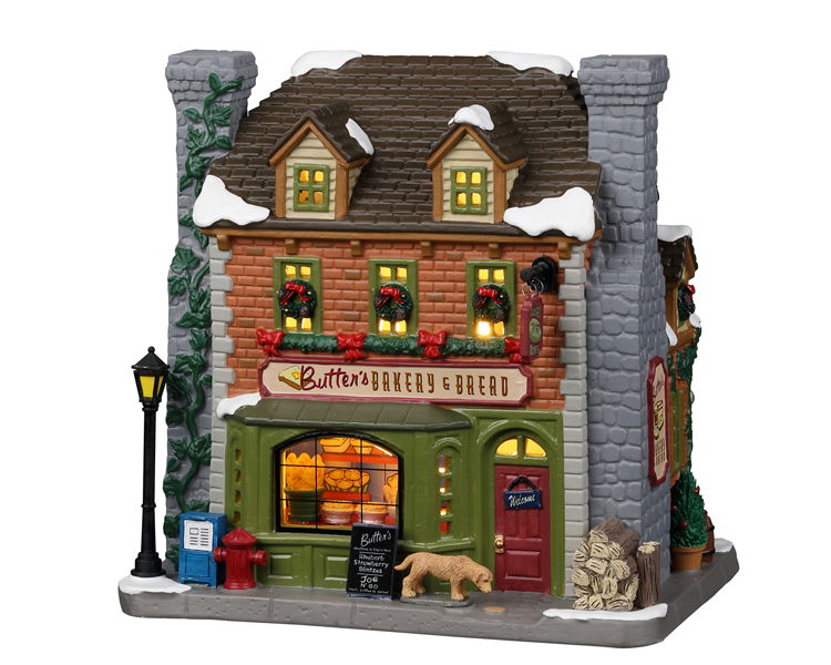 Lemax Butter'S Bakery & Bread B/O Led Kerst - 