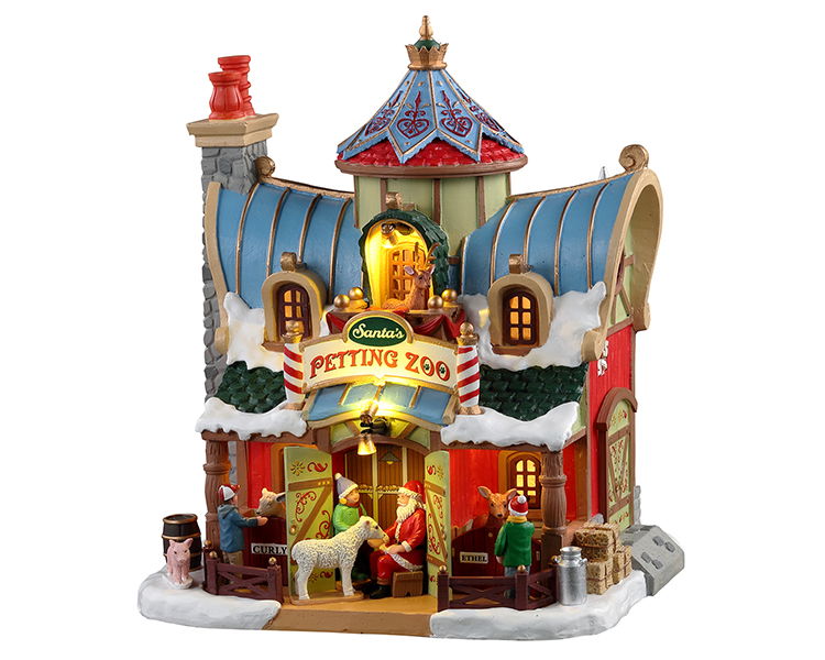 Lemax Santa s petting zoo b/o (4.5v) - 