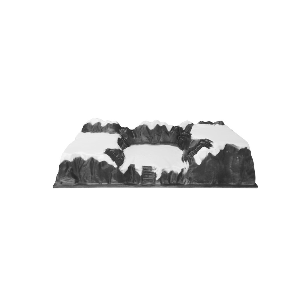My village Basis kerstdorp vallei 78x25cm - 