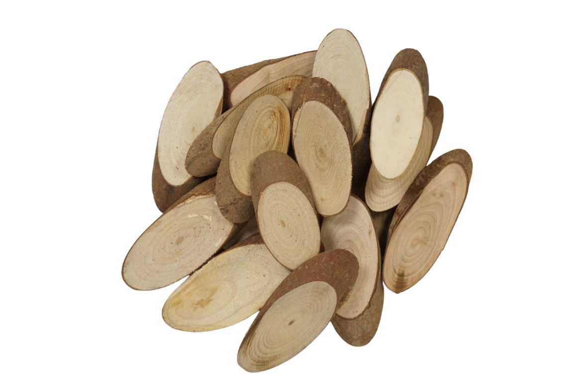 My village Houtschijfjes XL 24 stuks - 
