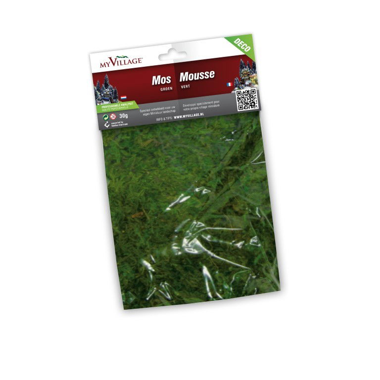 My village Strooisel - mos - groen - 30g - 