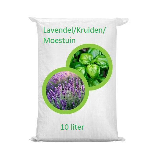 Warentuin mix Lavendel/Kruiden/Moestuin grond aarde 10 liter - 