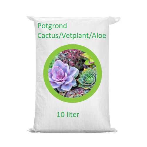 Warentuin mix Potgrond Cactus/Vetplant/Aloe aarde grond 10 liter - 
