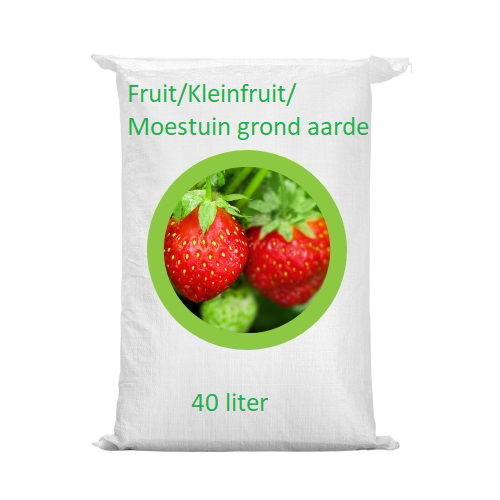 Warentuin mix Fruit/Kleinfruit/Moestuin grond aarde 40 liter - 