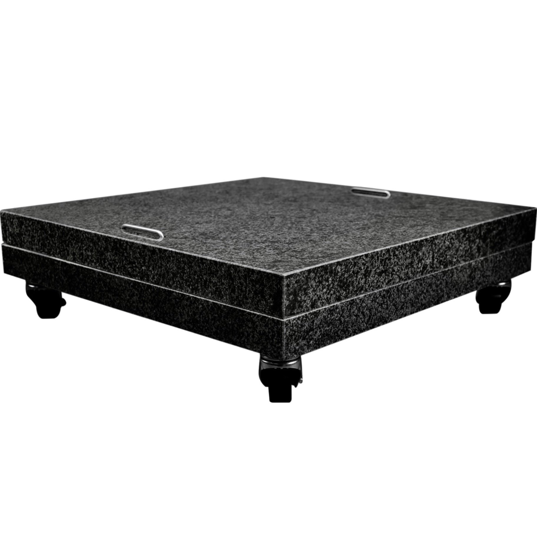 AVH-Collectie AVH Parasolvoet 150 kg met 4 wielen zwart graniet
