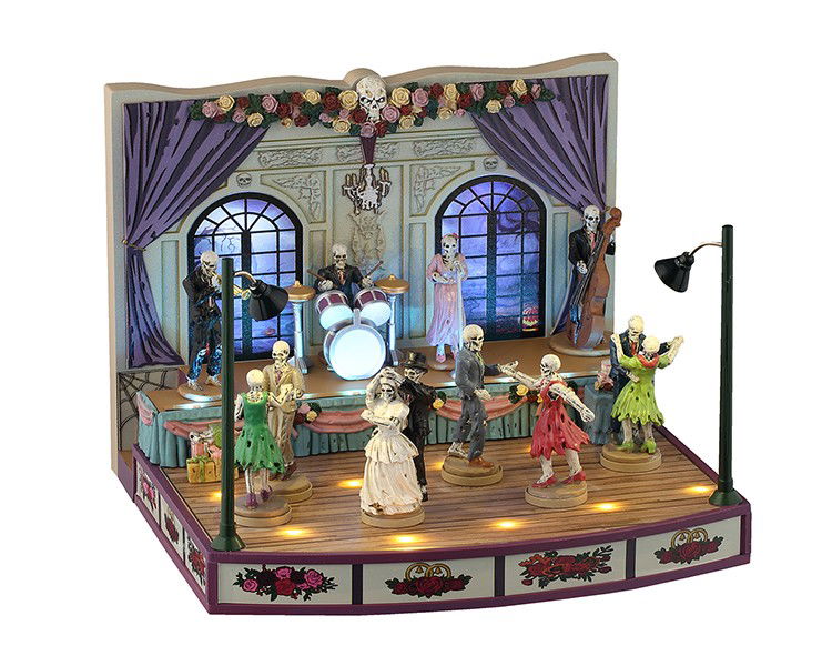 Lemax Halloweenminiatuur Wedding Party 19x30x31 cm - 