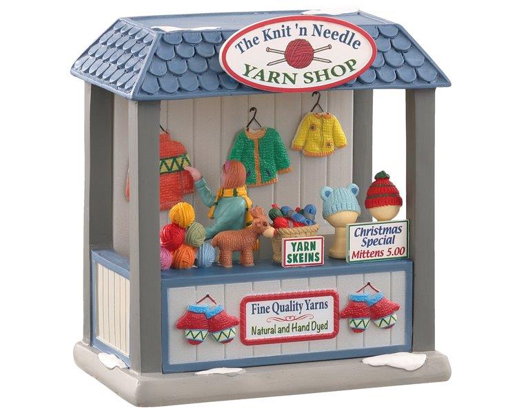Lemax The Knit 'N Needle Yarn Shop B/O (3V) Kerst - 
