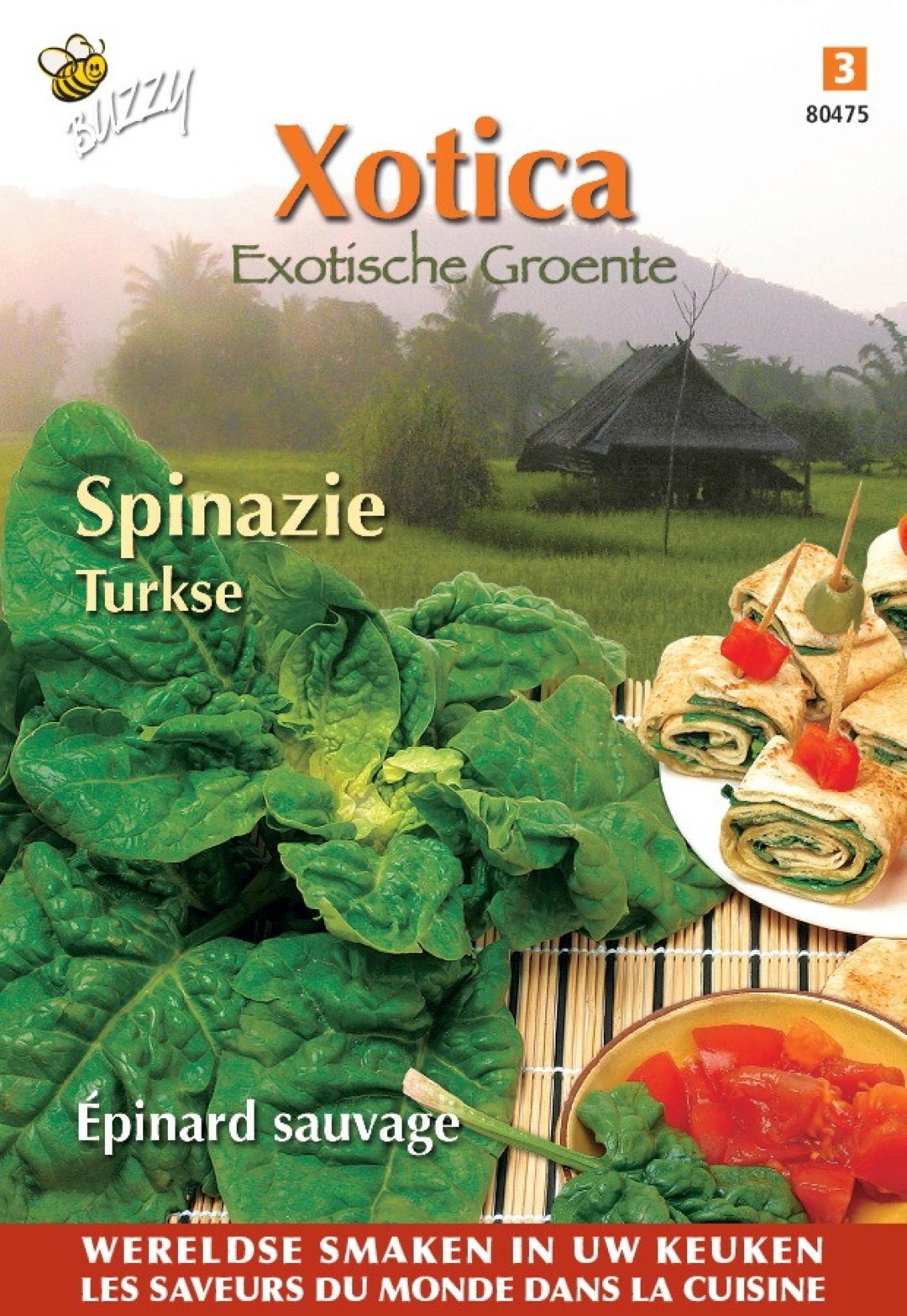Buzzy Xotica spinazie (turkse of wilde) - 