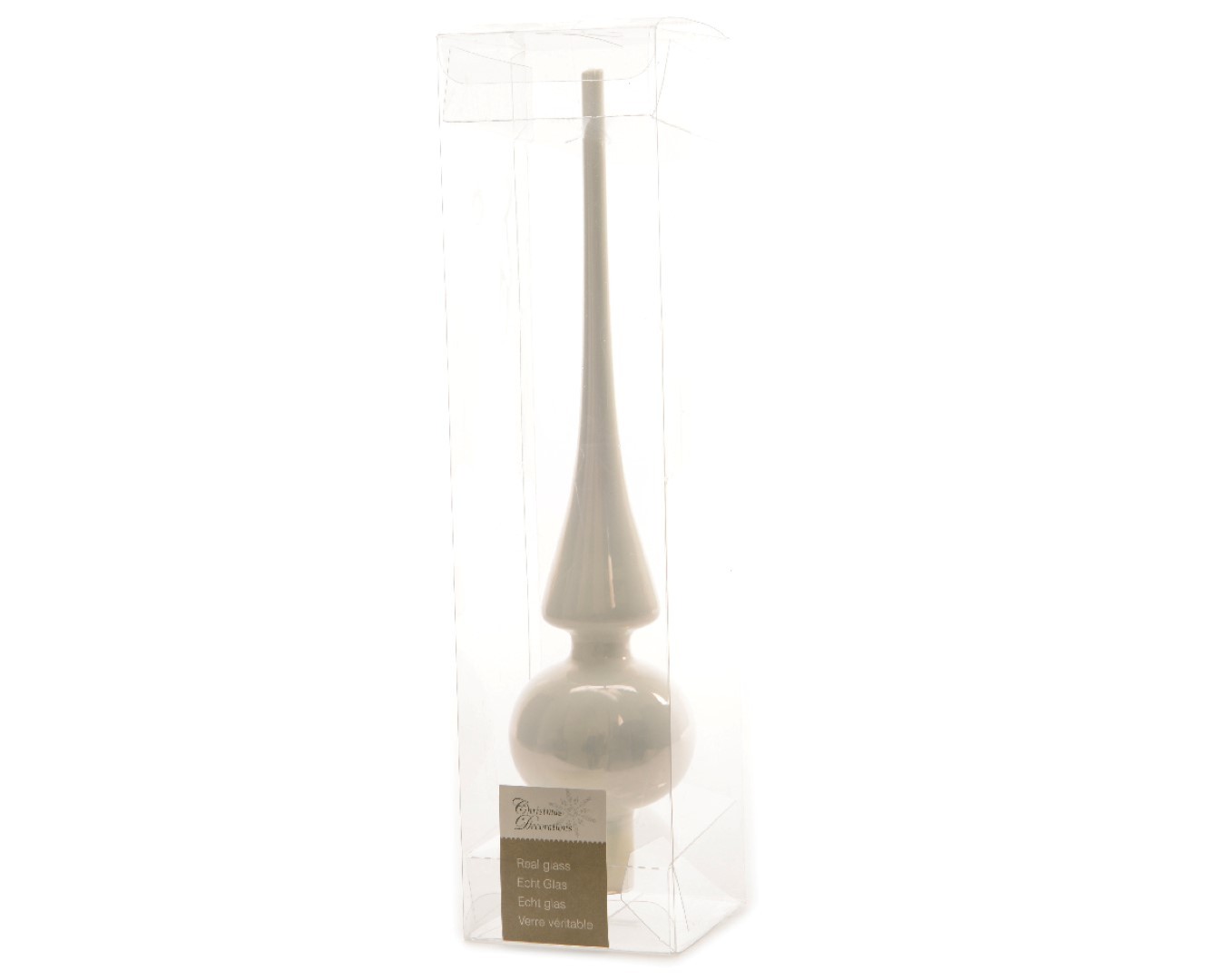 Ksd Piek glas emaille 260 mm winterwit - 