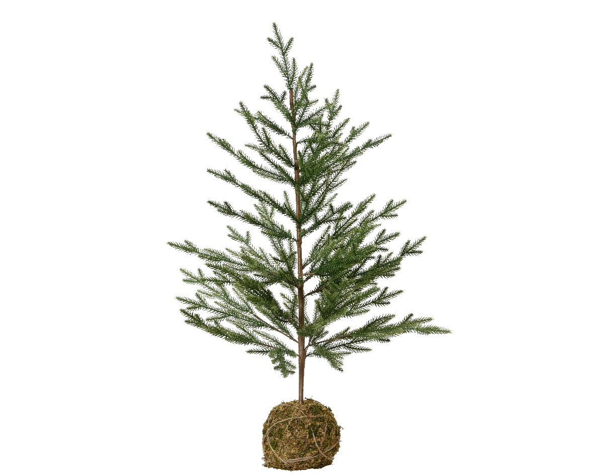 Everlands Moss ball mini boom d65h120 cm groen I - 