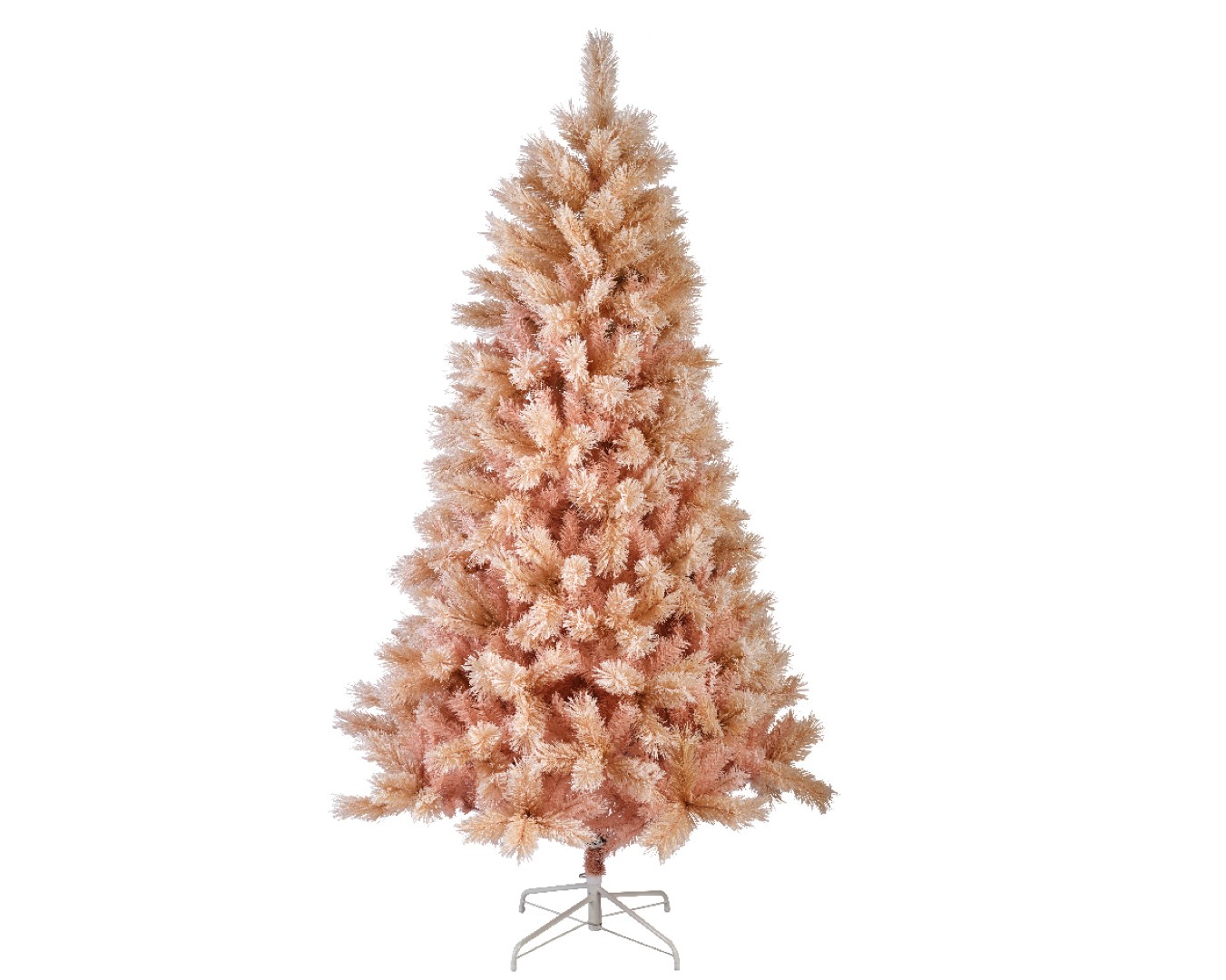 Everlands Paris fir snowy d130h210 cm roze kerst - 
