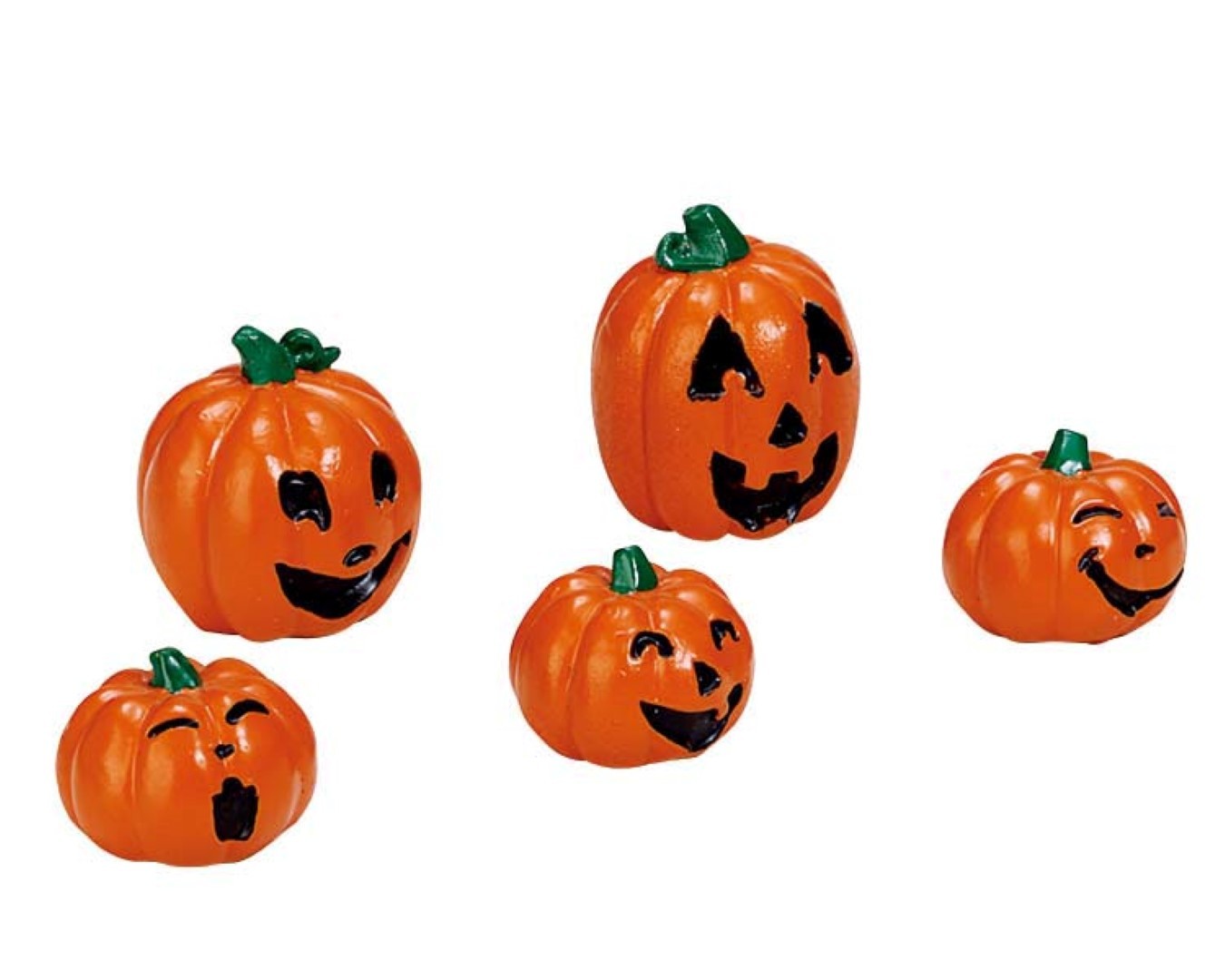 Lemax Happy pumpkin family set of 5 - 