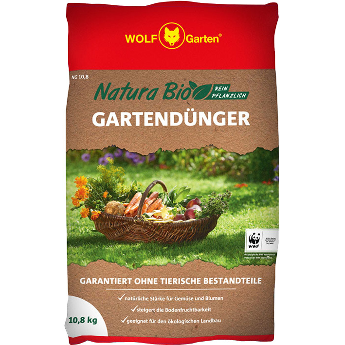 WOLF-Garten Natura Bio Tuinmest NG 10,8 Meststof
