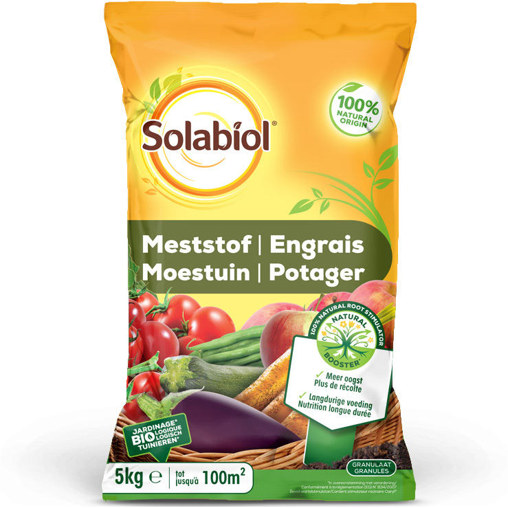 SBM Life Science Solabiol Meststof Moestuin, 5 kg Meststof