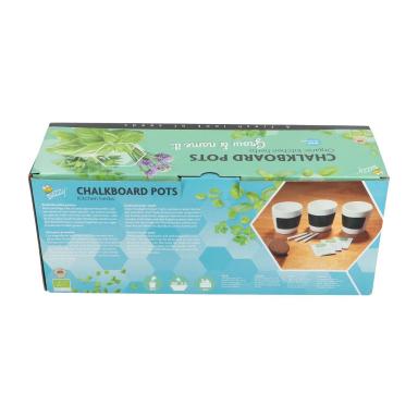 Buzzy Grow gifts kweekset chalkboard pots - 