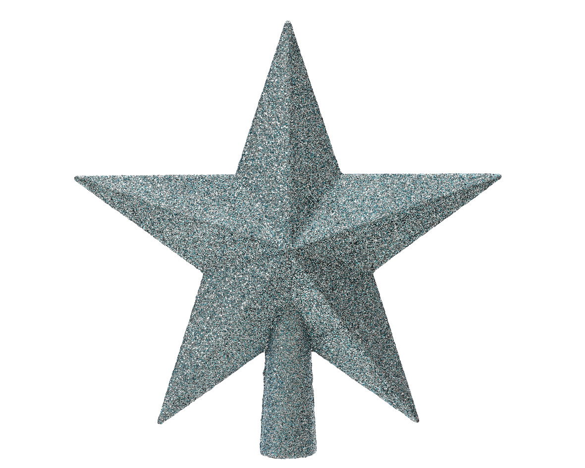 Decoris Piek kunststof l4.2b19h19 cm ijsblw - 