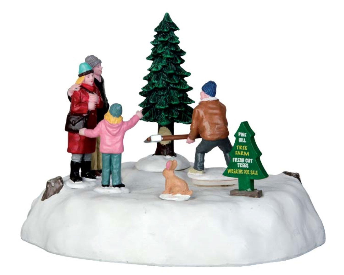 Lemax Pine hill tree farm, b/o (4.5v) - 